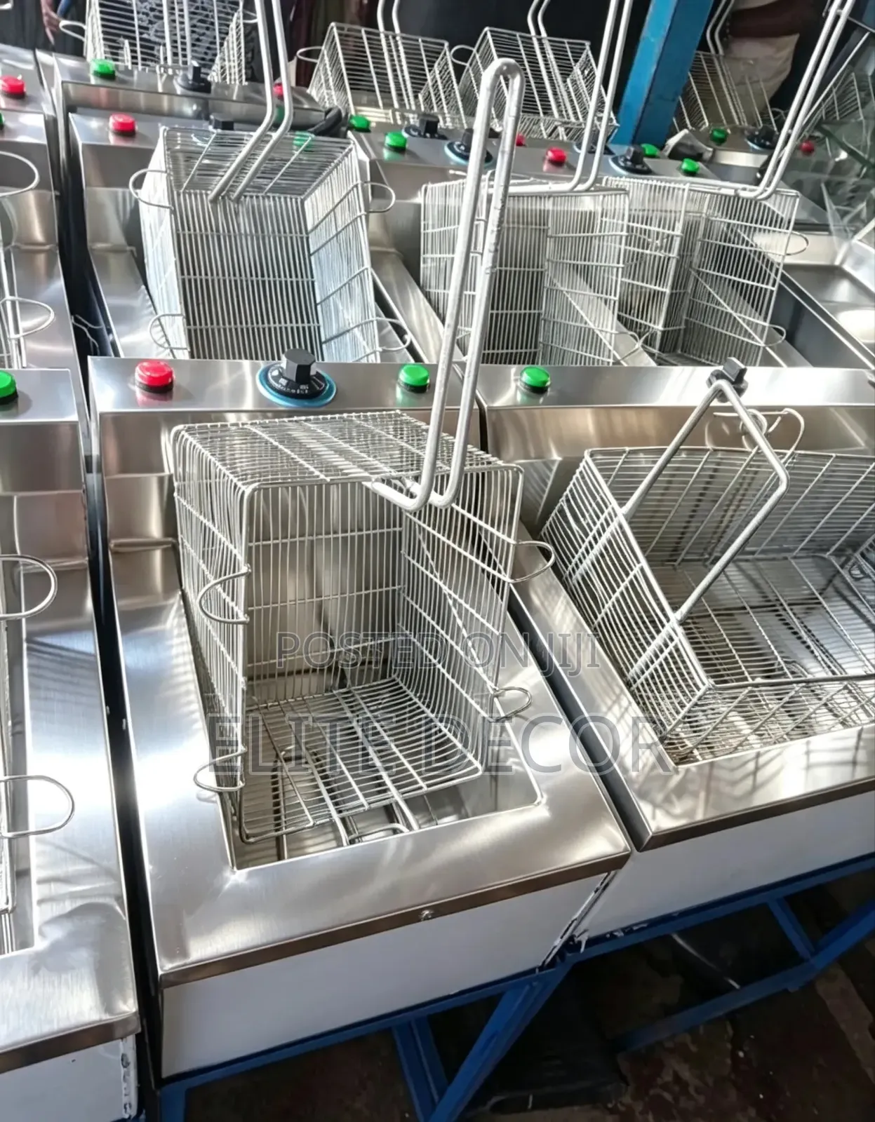 Commercial 10L Single Deep Fryer With Stand – Jua Kali Made
