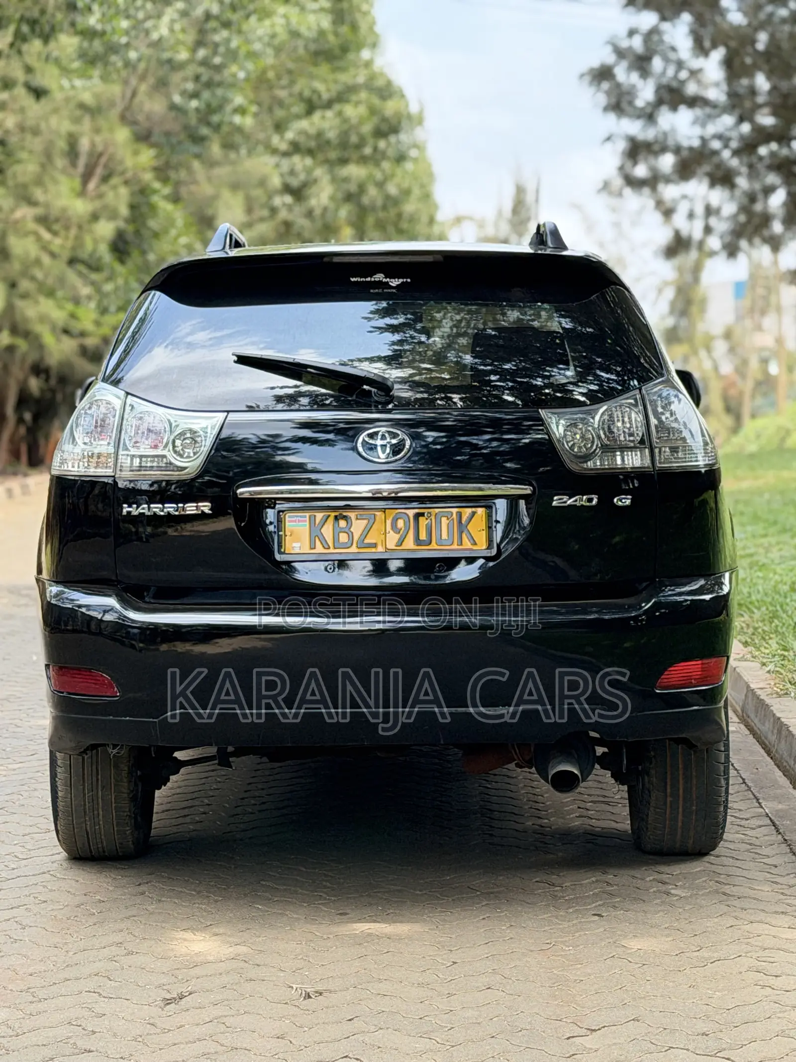 Toyota Harrier 2.4 2007 Black