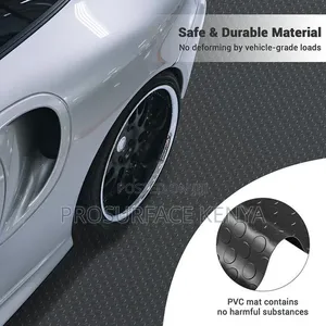 Heavy-Duty PVC Coin Mat | Garage, Gym Workshop Flooring