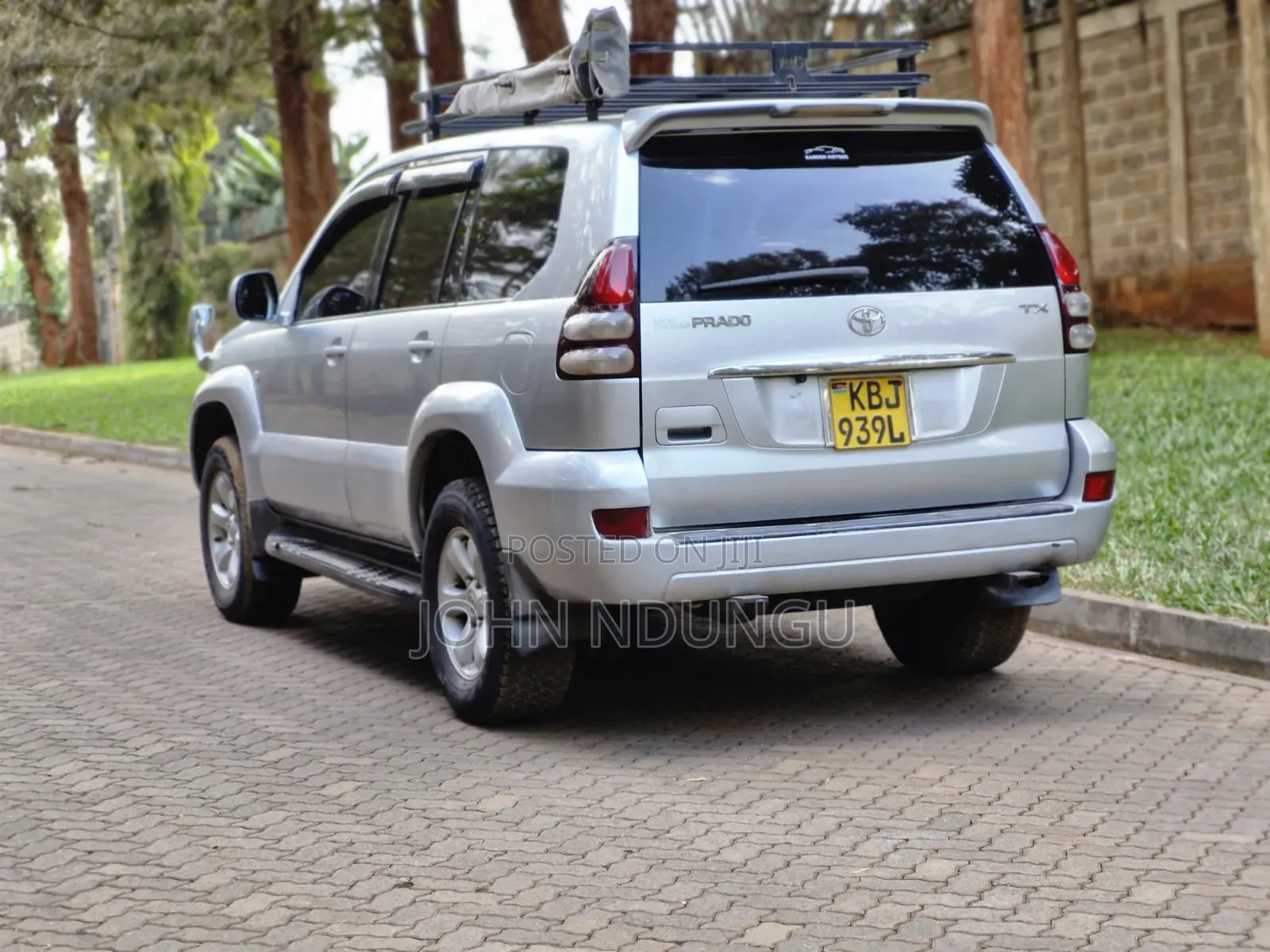 Toyota Land Cruiser Prado 2004 Silver