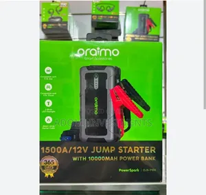 Oraimo PowerSpark,1500A 12V Car Jump Starter and 10000mAh Power Bank.