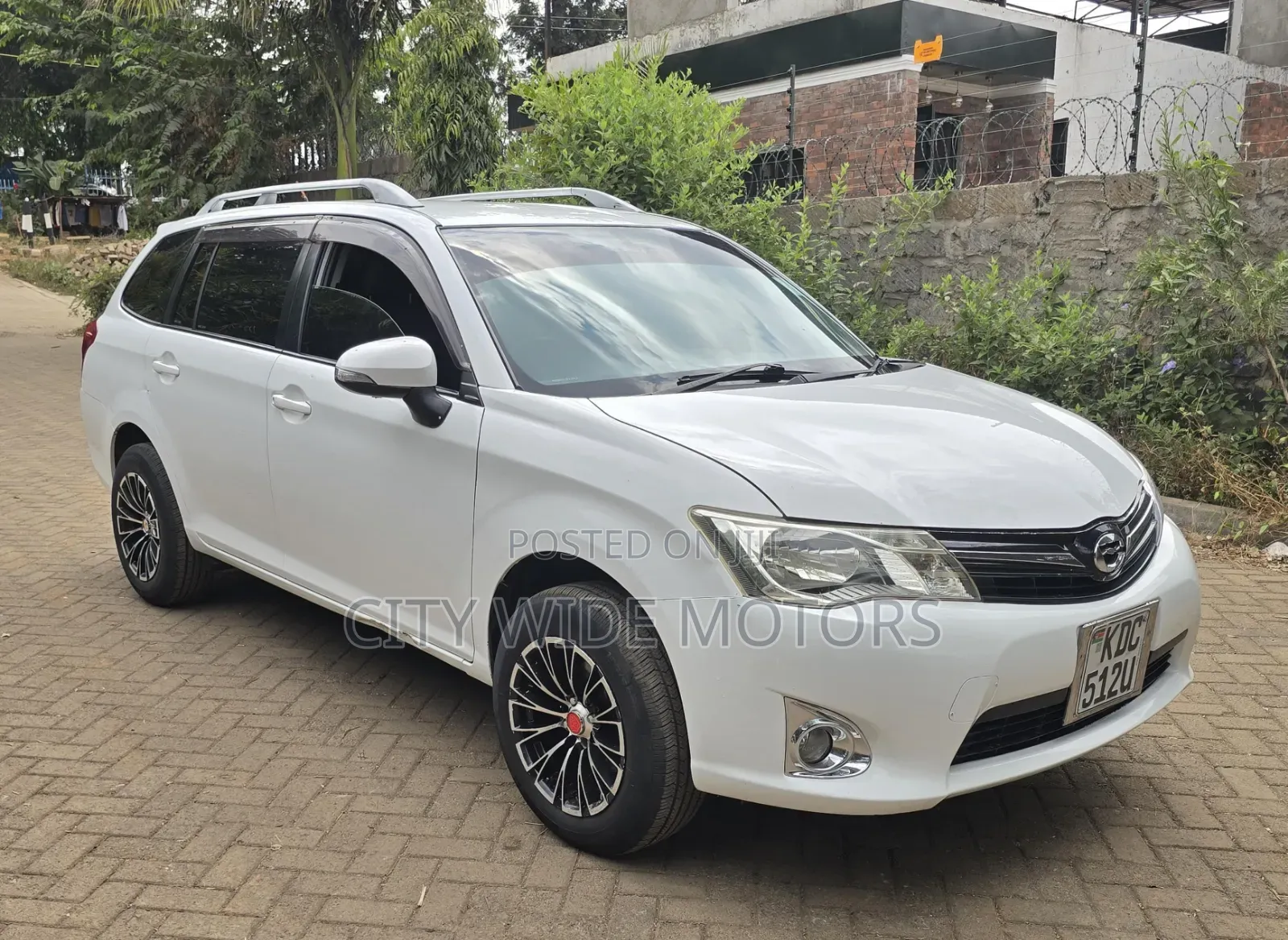 Toyota Corolla Fielder 2014 White