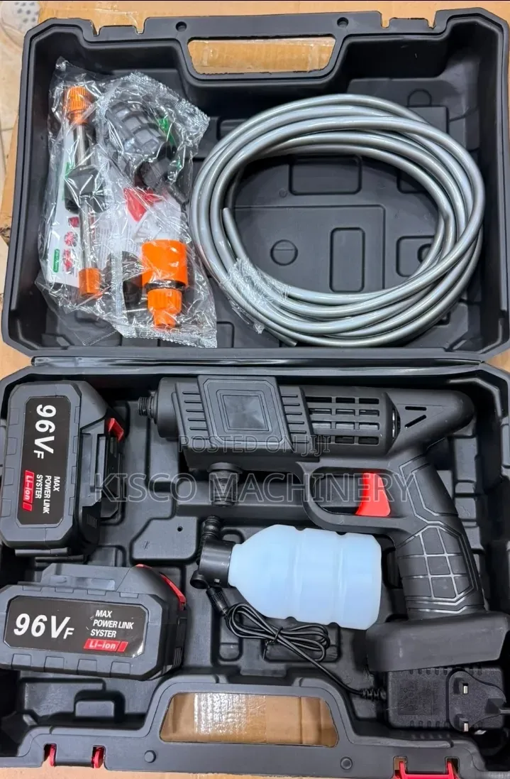 Rechargeable High Pressure Car Washer Gun Set