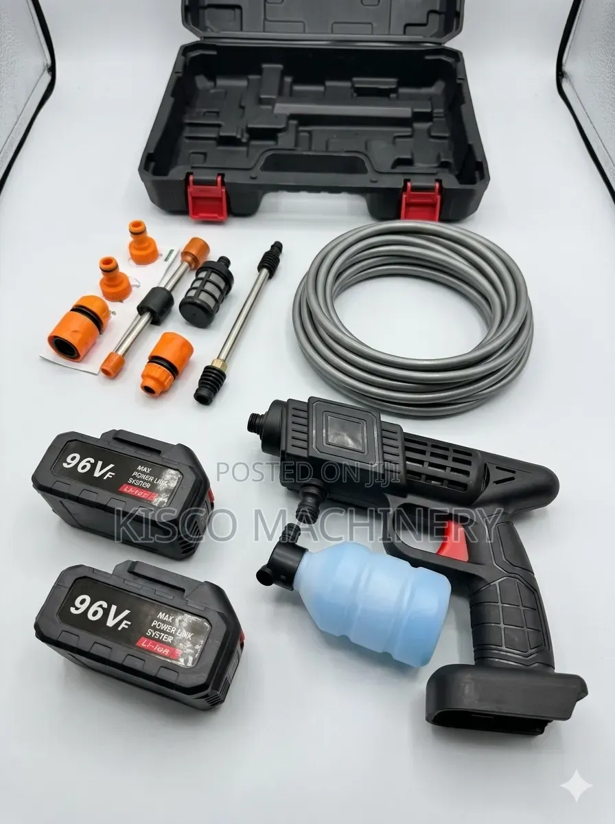 Rechargeable High Pressure Car Washer Gun Set
