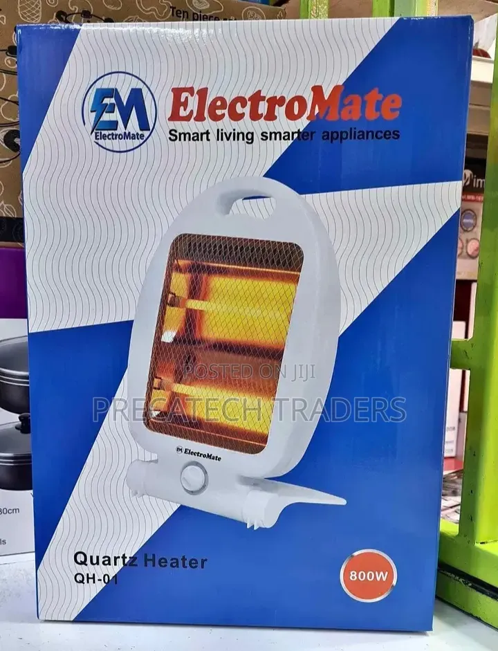 Portable ElectroMate 800W Indoor Room Heater