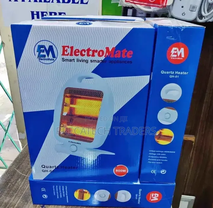 ElectroMate Quartz Heater – Fast Heating Energy Efficient