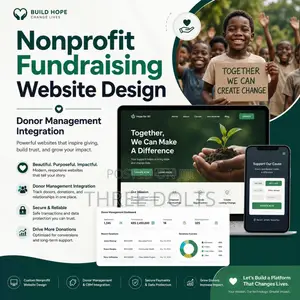 Nonprofit Fundraising Website Design | Donor Management Integration
