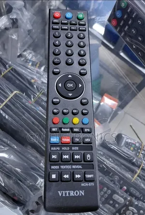 High Quality Vitron Smart TV Replacement Remote Control + Batteries.