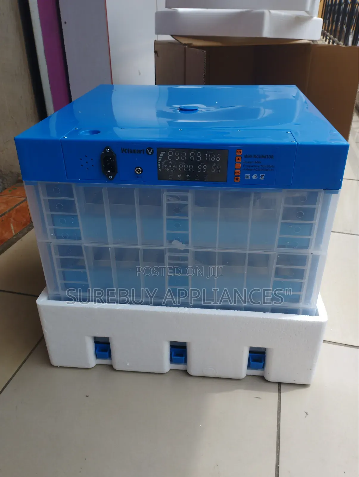 192 Eggs Automatic Egg Incubator Digital Temperature Control