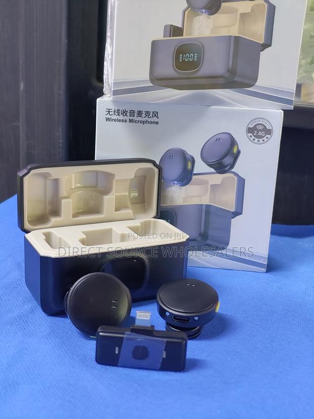 NEXT-GEN AUDIO: Ultra-Compact Wireless Smartphone Microphone System - main view
