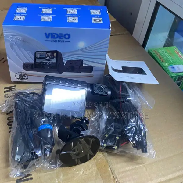 1080P Car DVR Dual Lens Front Inside Dash Cam 170 G-Sensor IR
