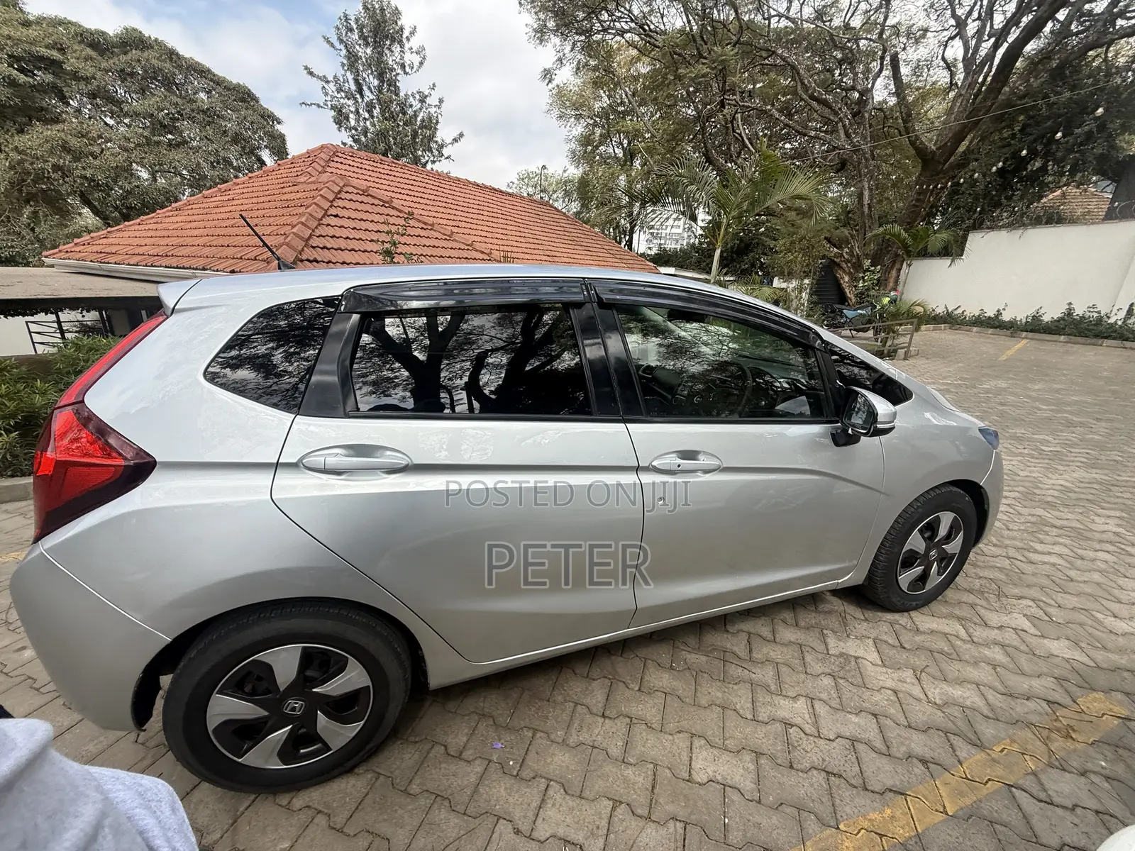 Honda Fit 2015 Silver