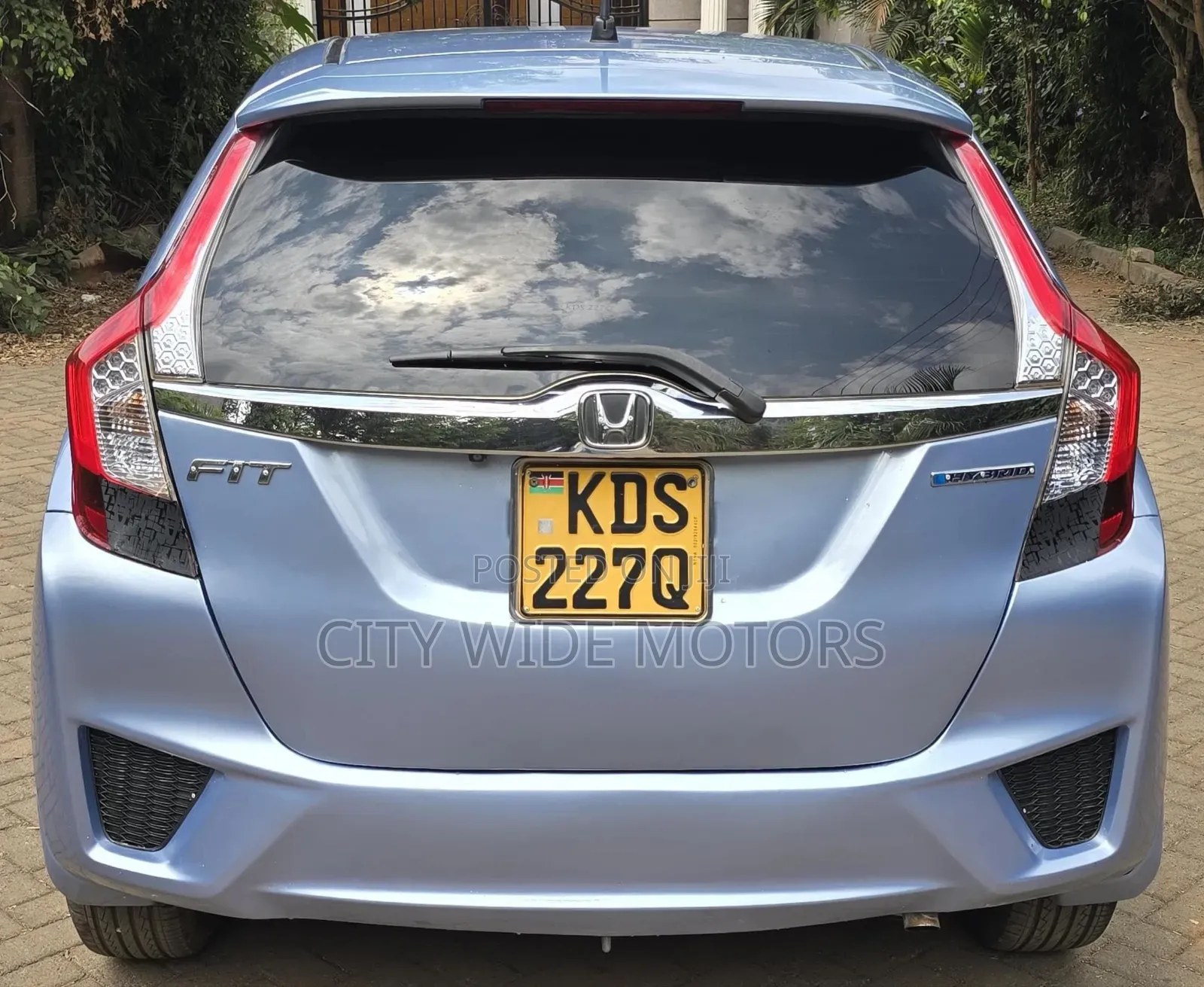 Honda Fit 2017 Blue