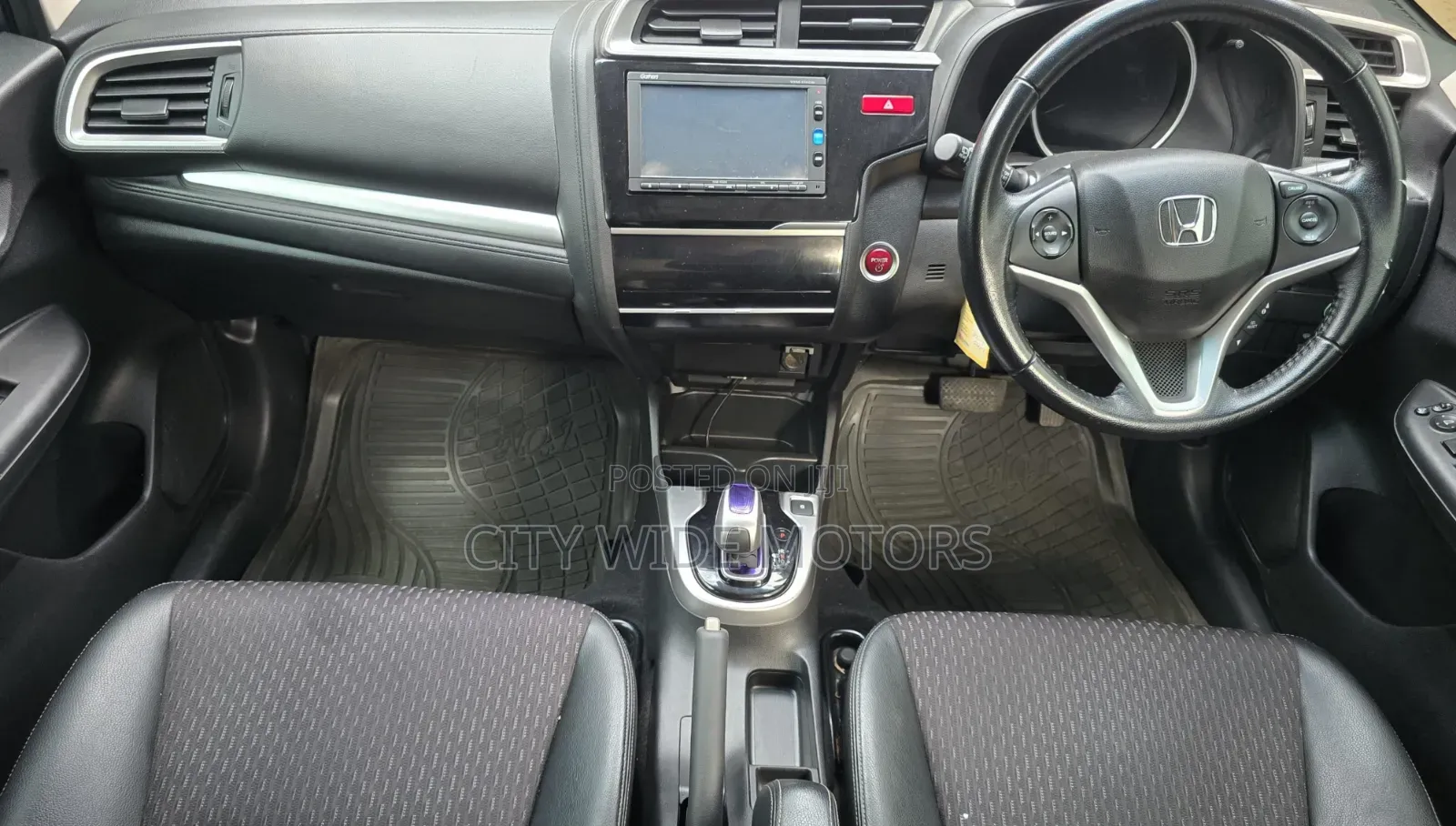 Honda Fit 2017 Blue