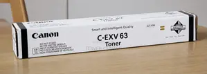 Canon EXV 63 Black Toner (C-Exv 63) Trusted Original Performance