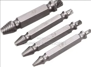 4 in 1 Steel Broken Speed Out Damaged Screw Extractor Drill Bits