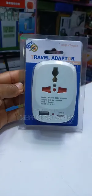 Universal Travel Adaptor With USB+type C