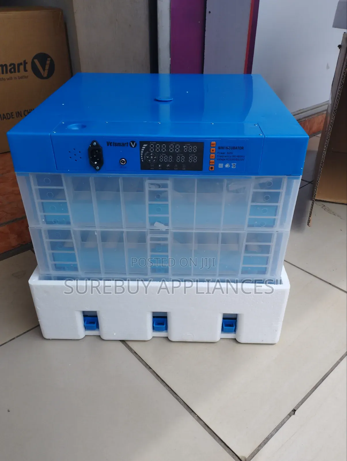 192 Eggs Electric Egg Incubator for Chicken, Duck Eggs