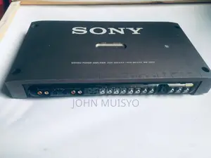 Vintage(RARE) Sony XM-1000 Stereo Power Amplifier