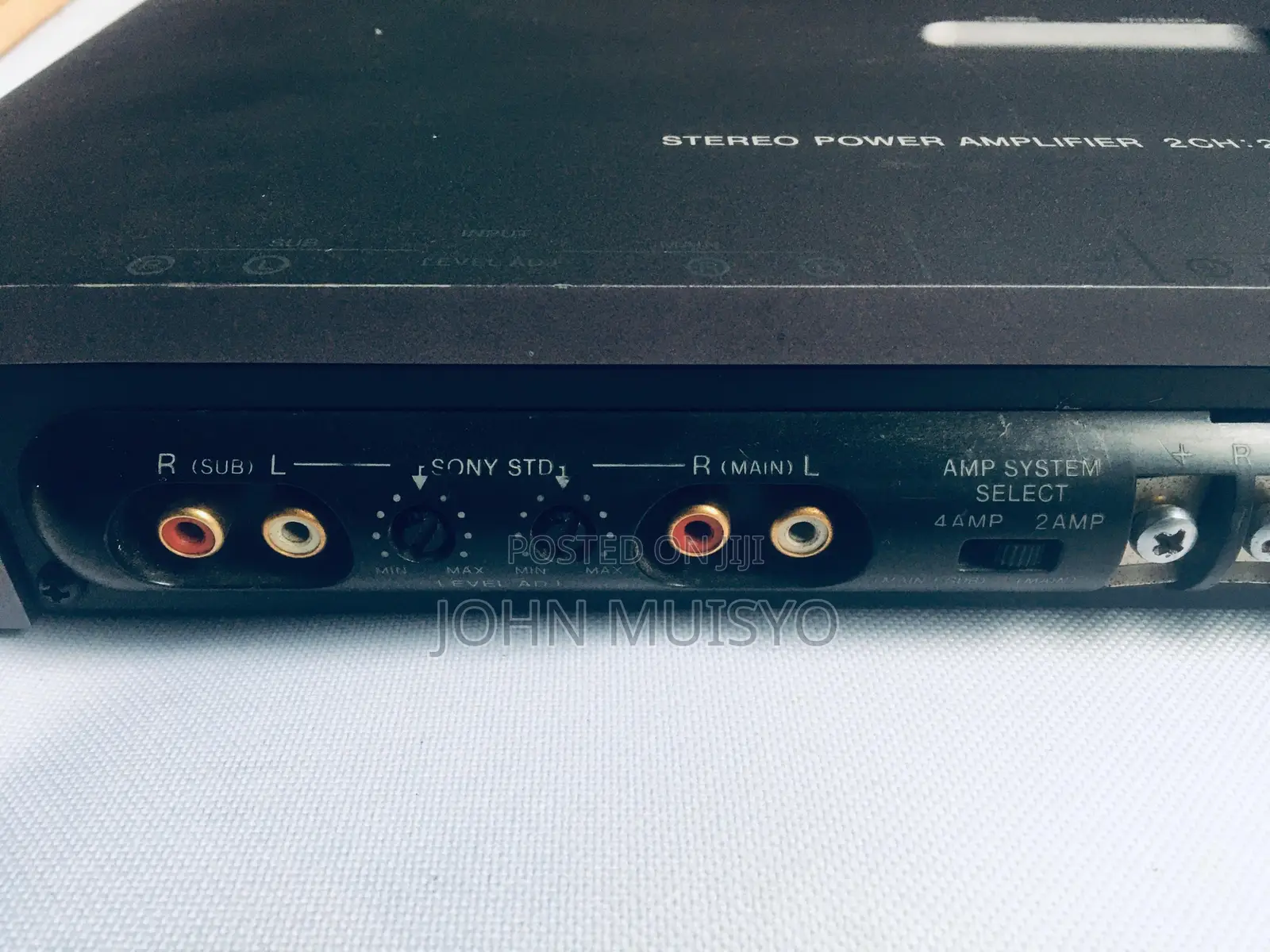 Vintage(RARE) Sony XM-1000 Stereo Power Amplifier