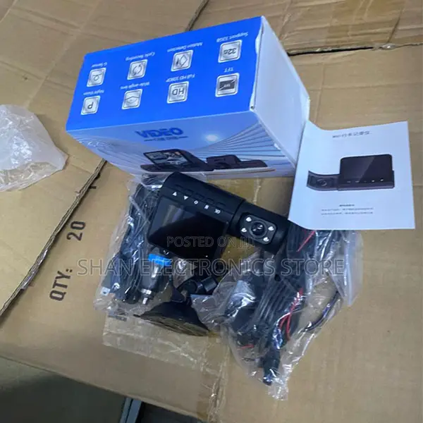 170 G-Sensor G50 3-Lens Dash Camera – Full Hd Front