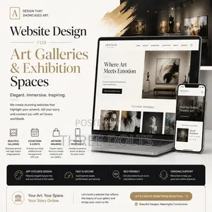 Website Design for Art Galleries and Exhibition Spaces