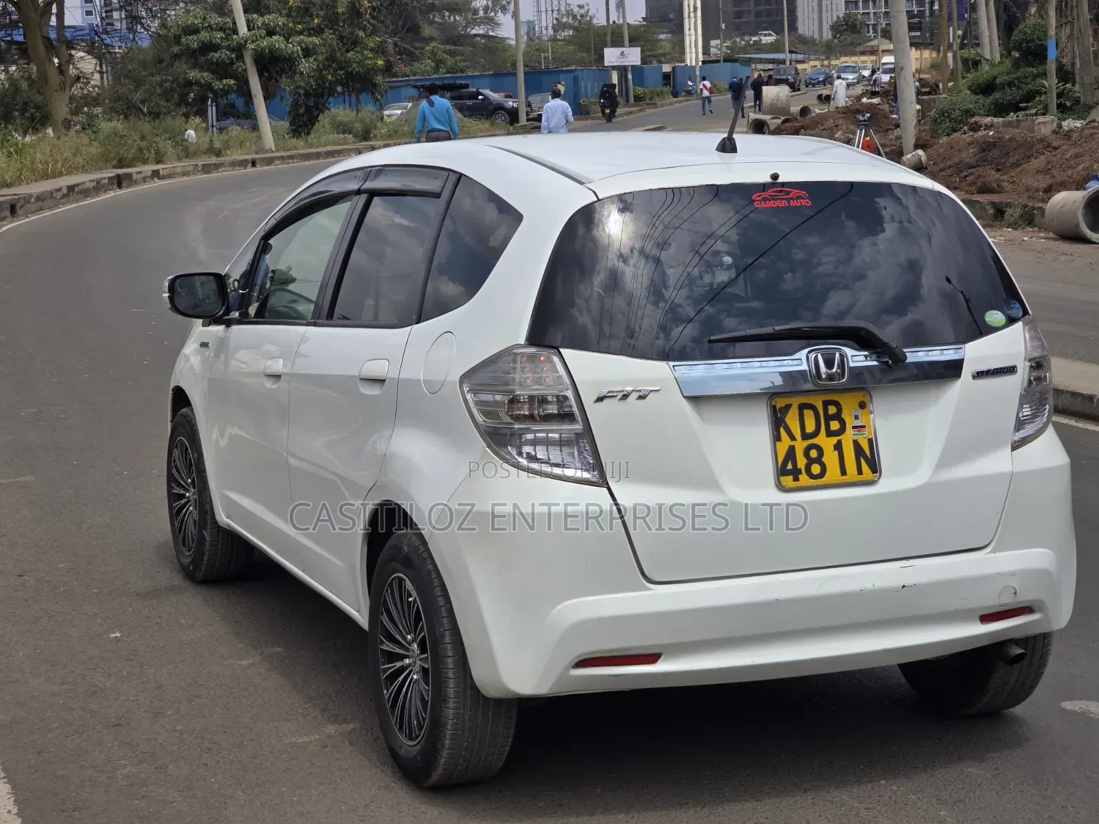 Honda Fit 2013 White