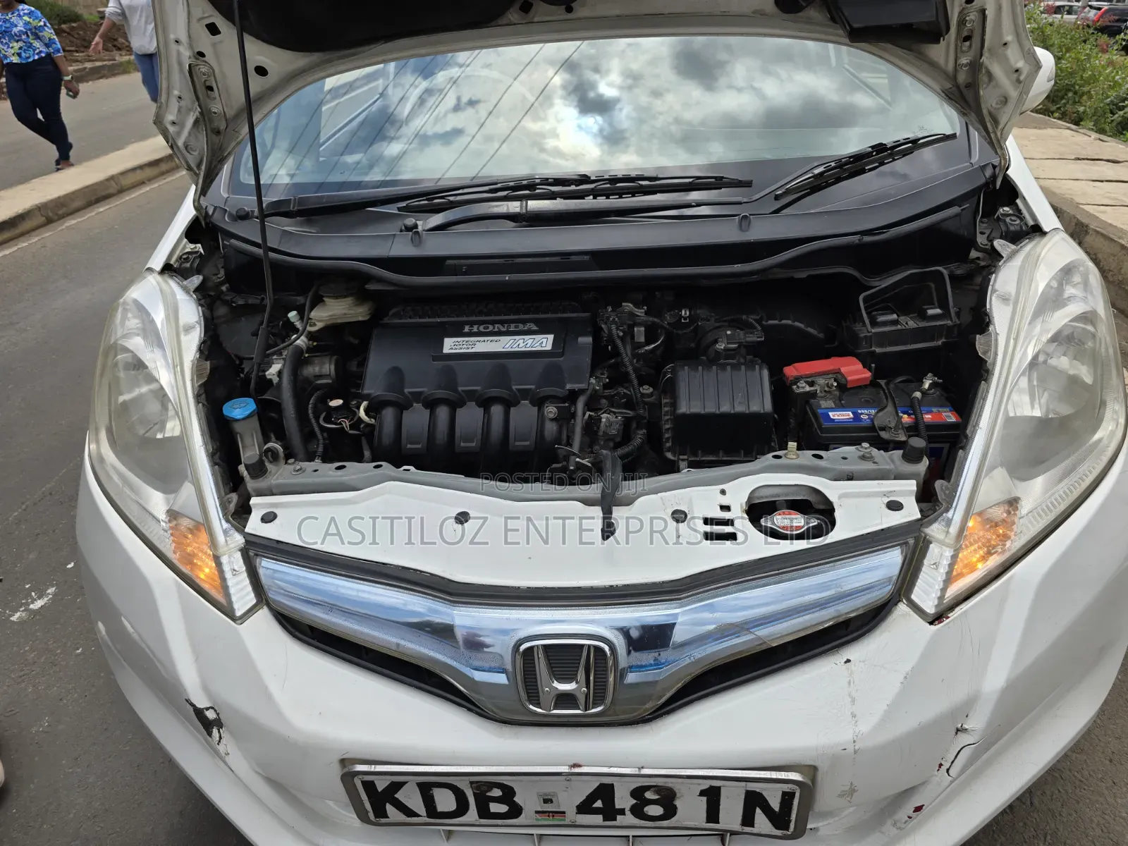 Honda Fit 2013 White