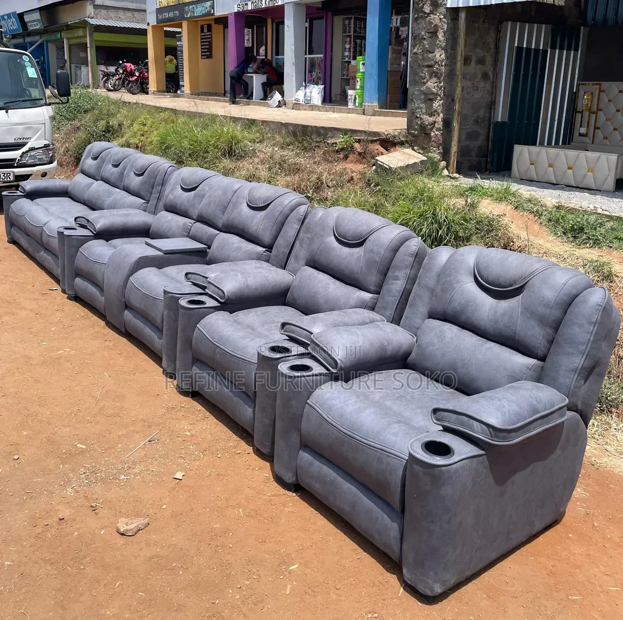Semi Recliner Sofas Full in Stock Payment After Delivery