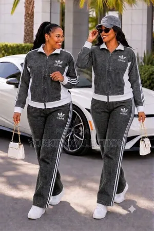 Sporty Denim 2Pc Set