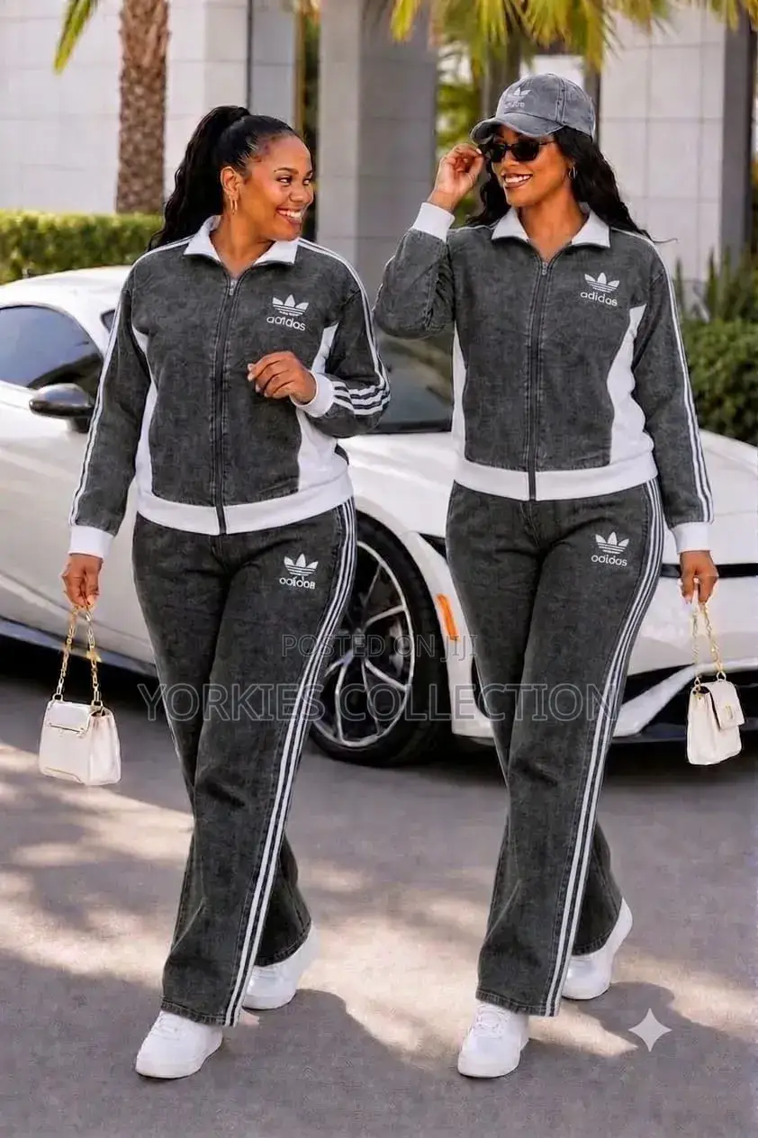 Sporty Denim 2Pc Set
