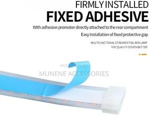 Sequential Flow DC 30cm Daytime Running Light Yellow and White Color