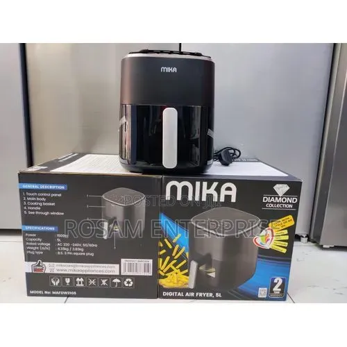 Mika Air Fryer Digital 5l