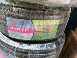 Kensplastic Green Braided Hose Pipe