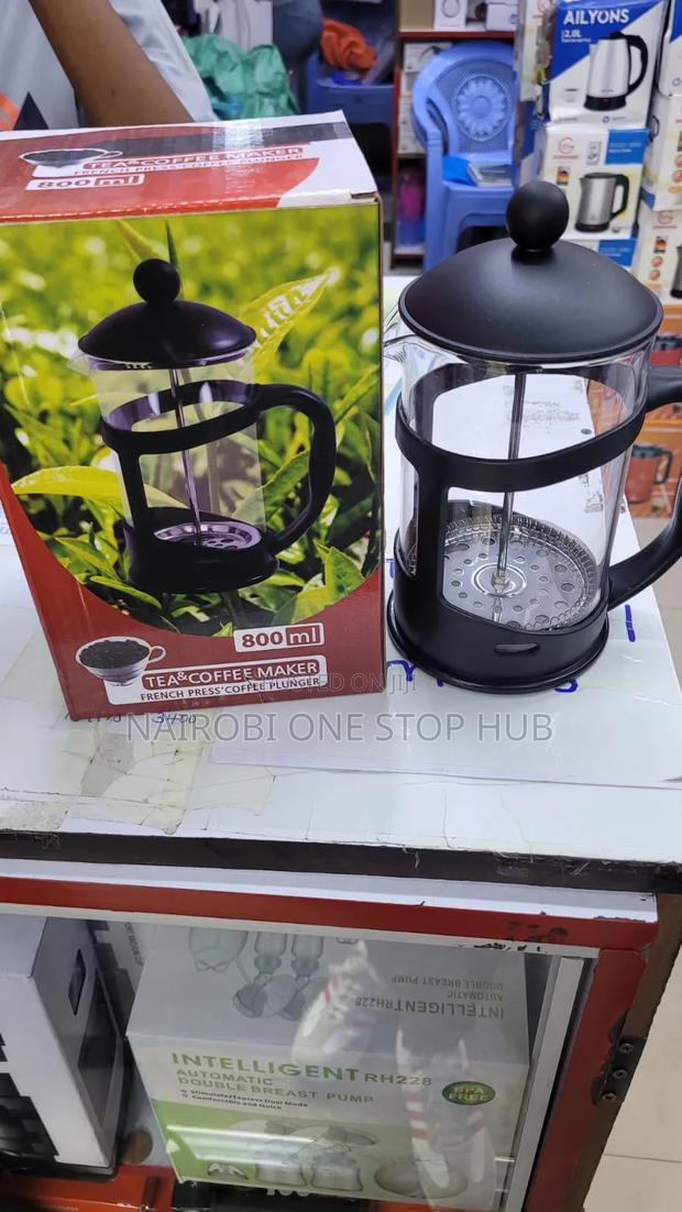 800ml French Press Tea Coffee Maker - main view