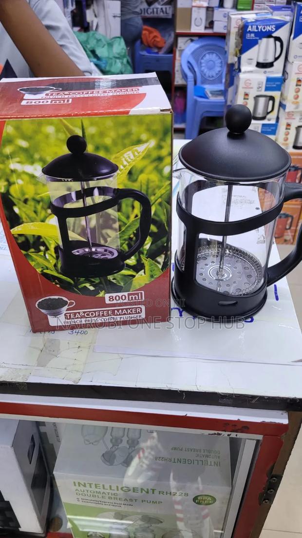 800ml French Press Tea Coffee Maker - thumbnail 2