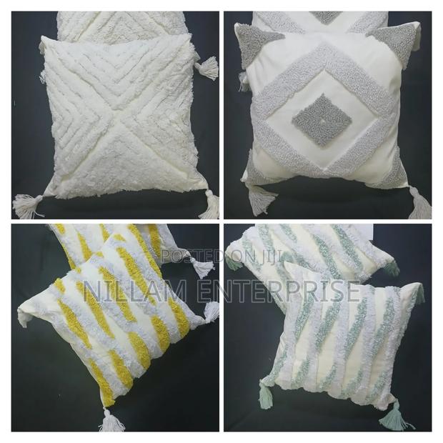 Tufted Boho Cushion Cover - main view