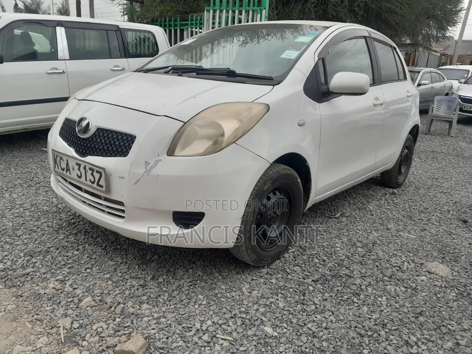 Toyota Vitz 2007 White