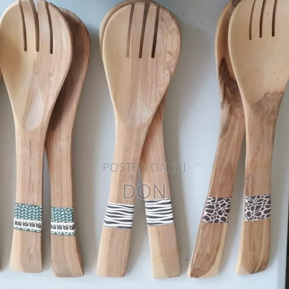 Wooden Salad Servers