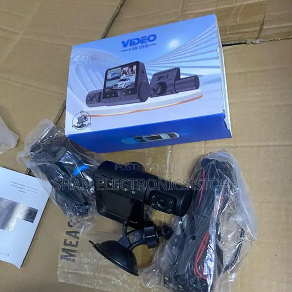 180ᆪ. FHD 1080P Dual-Lens Driving Recorder G50 3-Lens Dash Cam