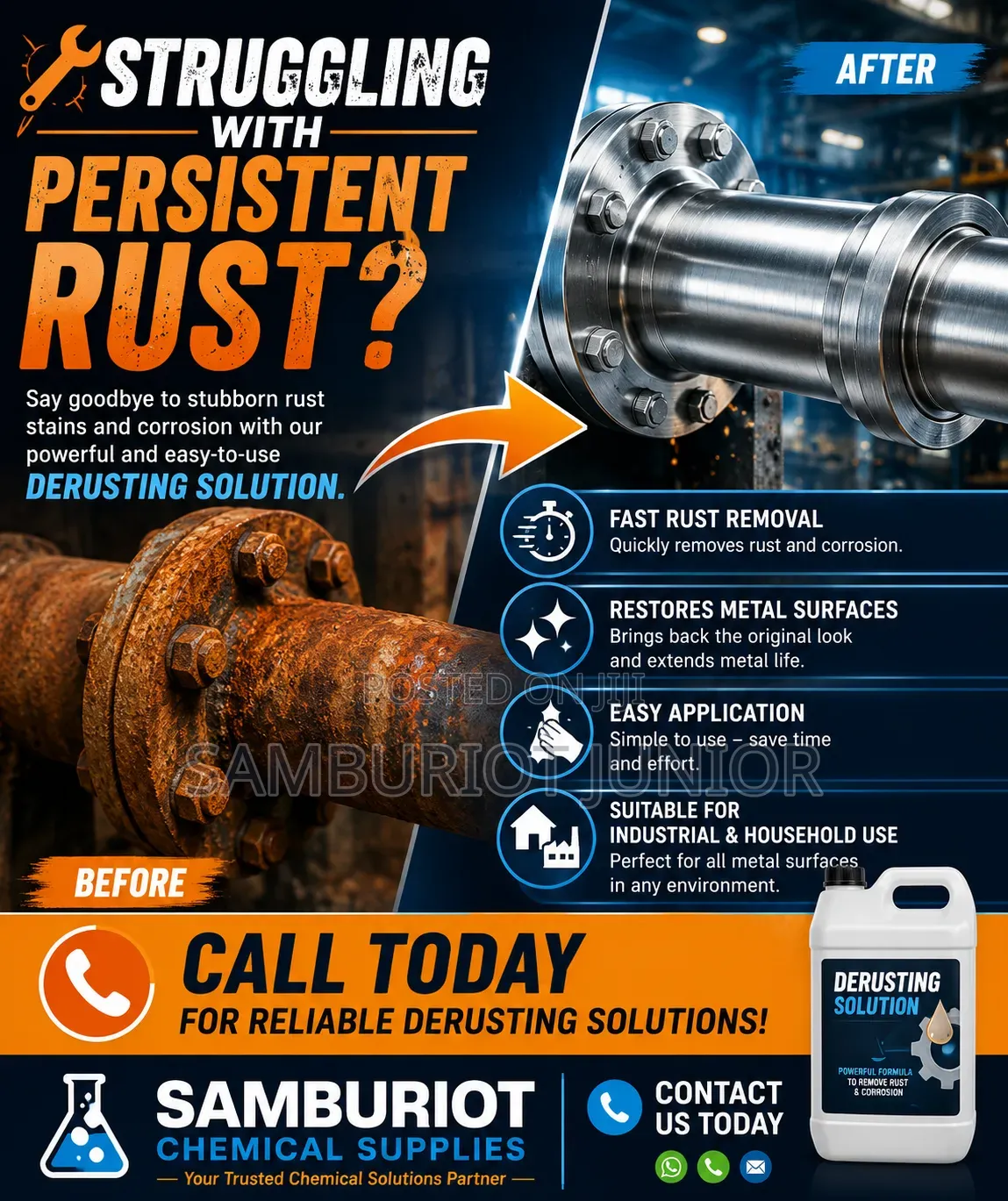 Rust Removals Chemicals