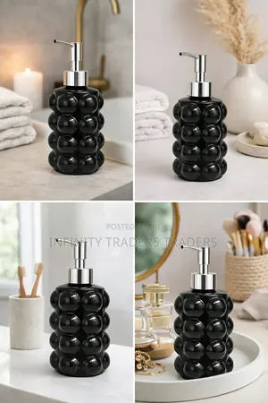 Ceramic Glass 400ml Single Lotion Soap Dispenser