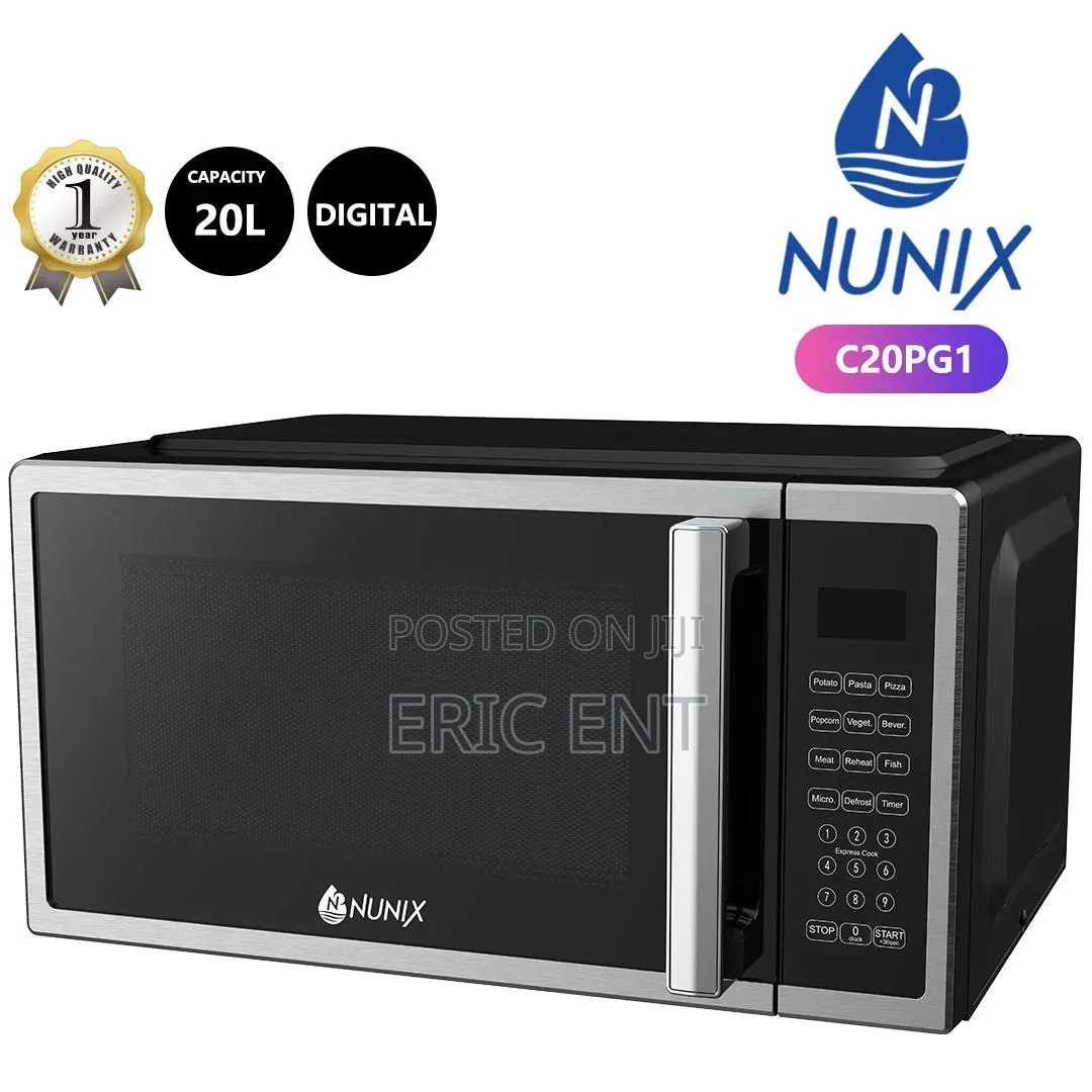 New Model 20 Litres Nunix Digital Microwave With Grill