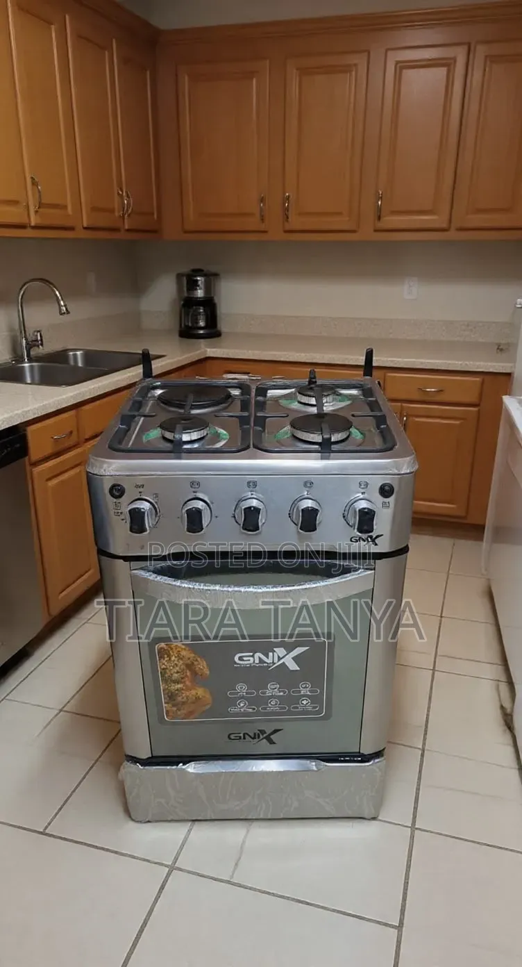 GNIX BLACK – 60×60 Premium Cooker With Food Warmer Compartment