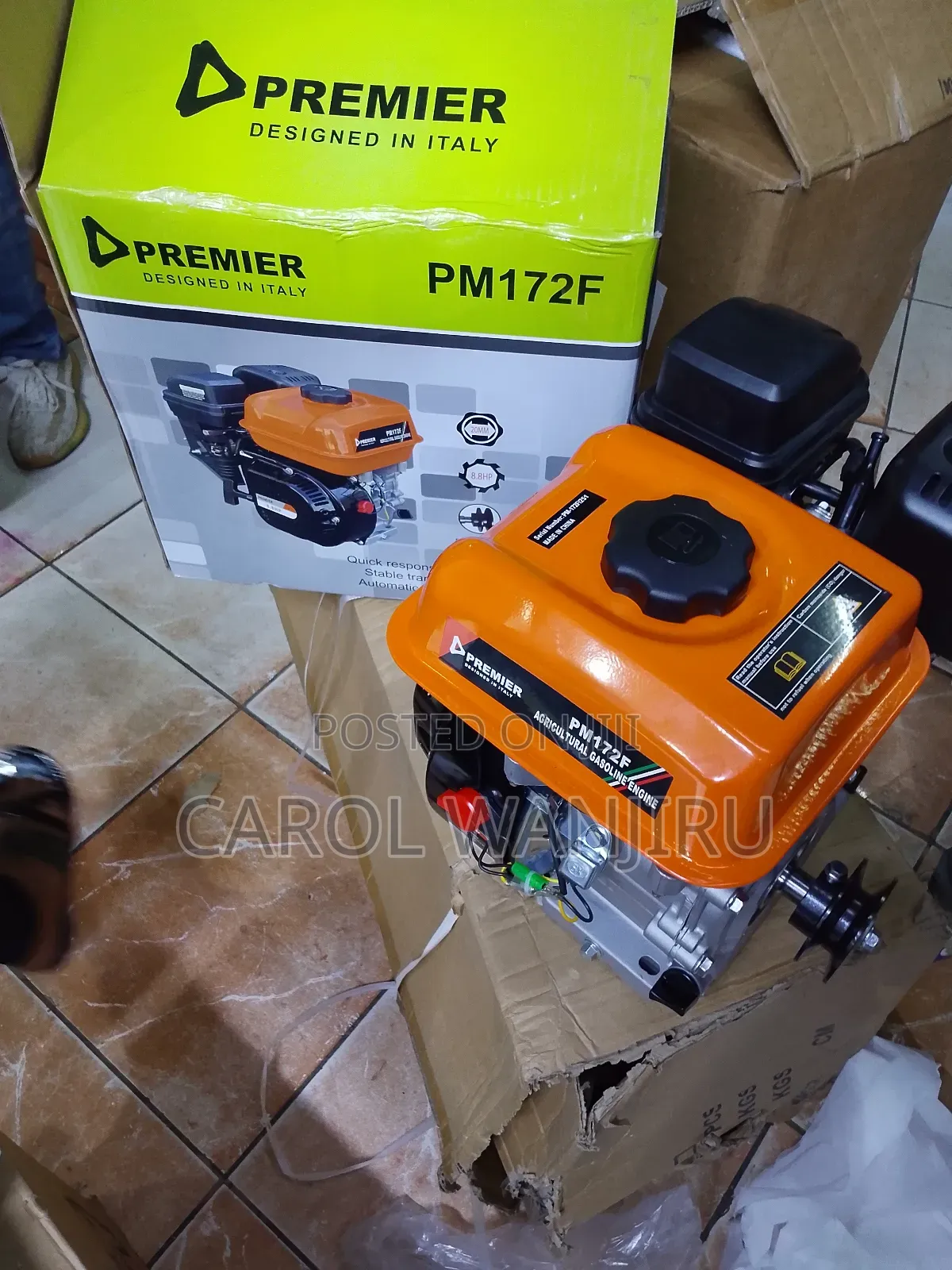 Quality Premier 8.8Hp Gasoline Engine/Premier 8.8Hp Gasoline Engine