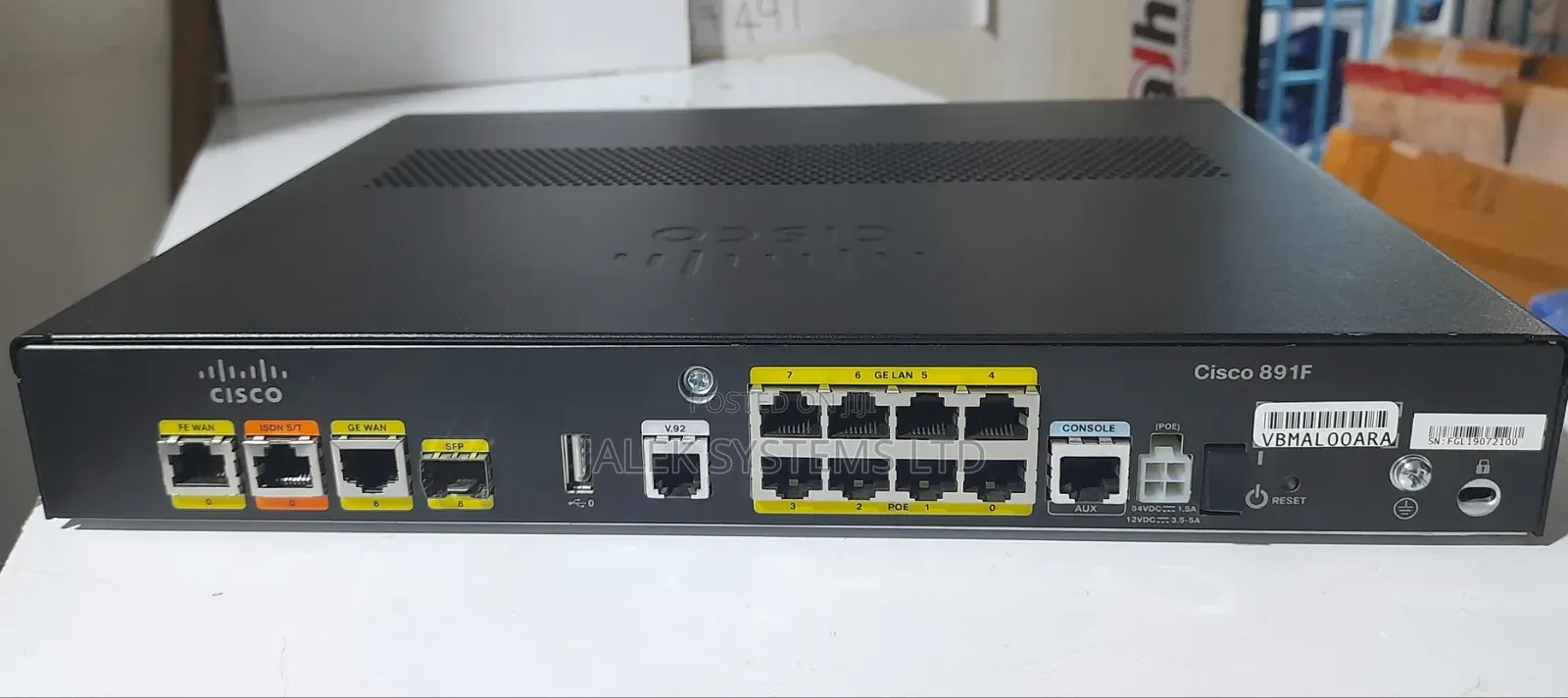 Cisco 891f Router