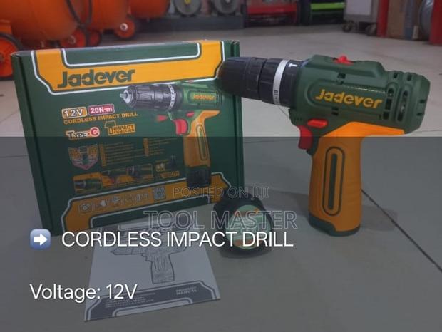 Jadever 12V Cordless Impact Drill