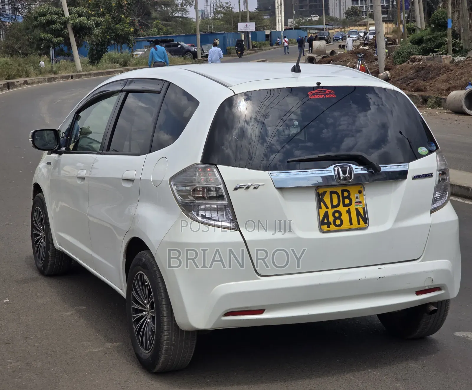 Honda Fit 2013 White