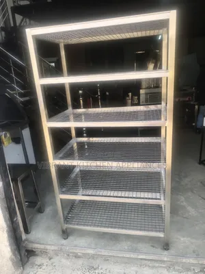 6‐Tier Stainless Steel Wire Mesh Rack