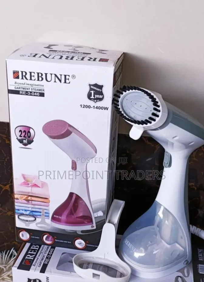 Rebune Portable Garment Steamer – Convenient Fabric Care Made Easy